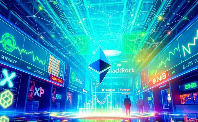 BlackRock impacts crypto; Ethereum rises with institutional interest and XRP/BNB roles.