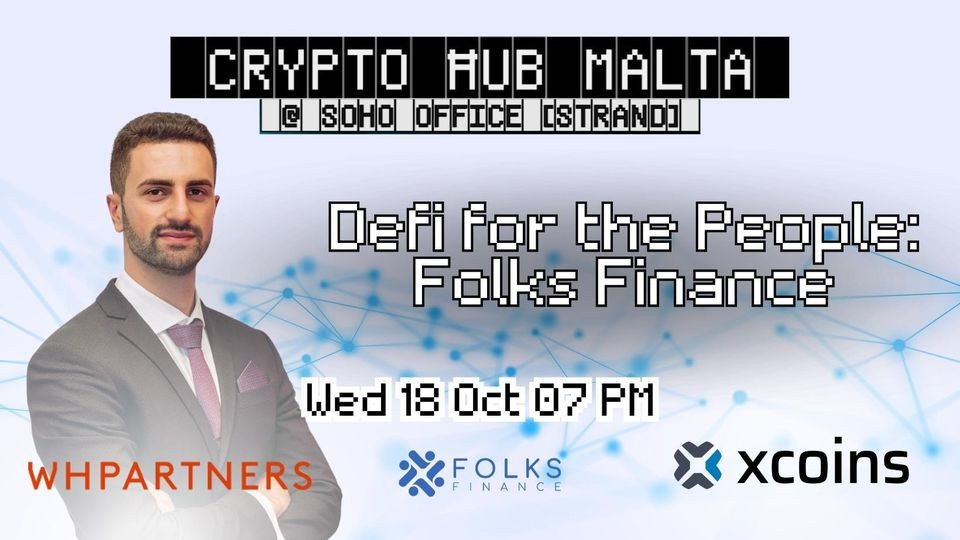 DeFi for the People: Folks Finance from 2023-10-18 in Crypto Hub Malta