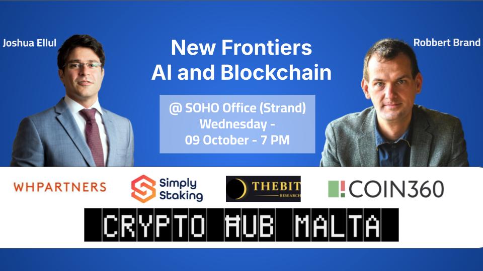 Blockchain and AI - New Frontiers from 2024-10-09 in Crypto Hub Malta